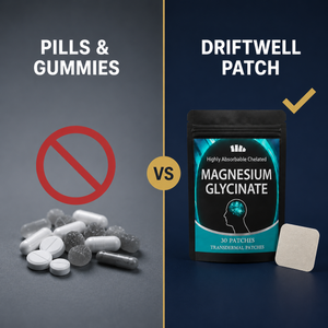Driftwell Magnesium Glycinate Sleep Patches — 30 Pack